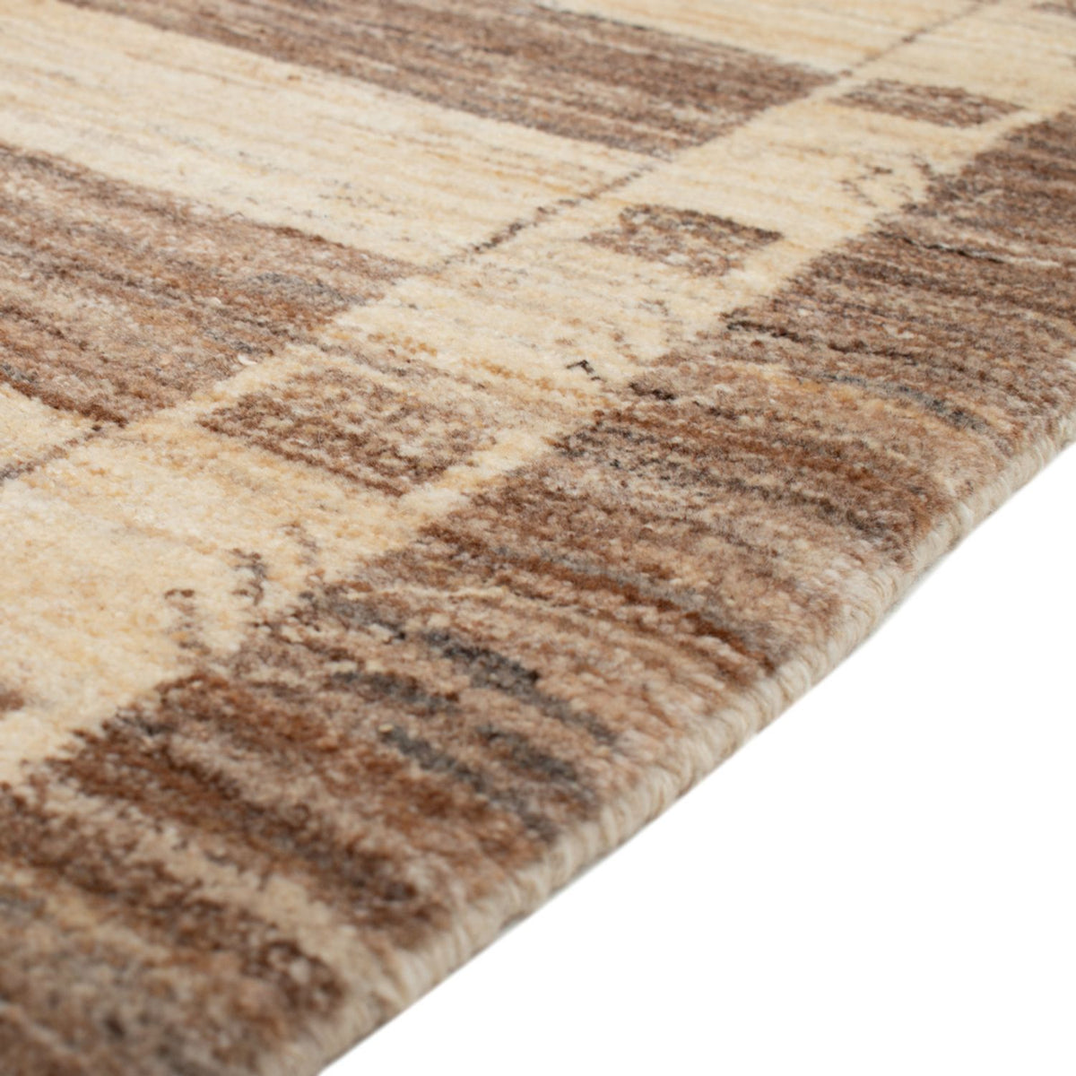 Alfombra Gabbeh - Loribaft Persa - 137 x 72 cm - beige