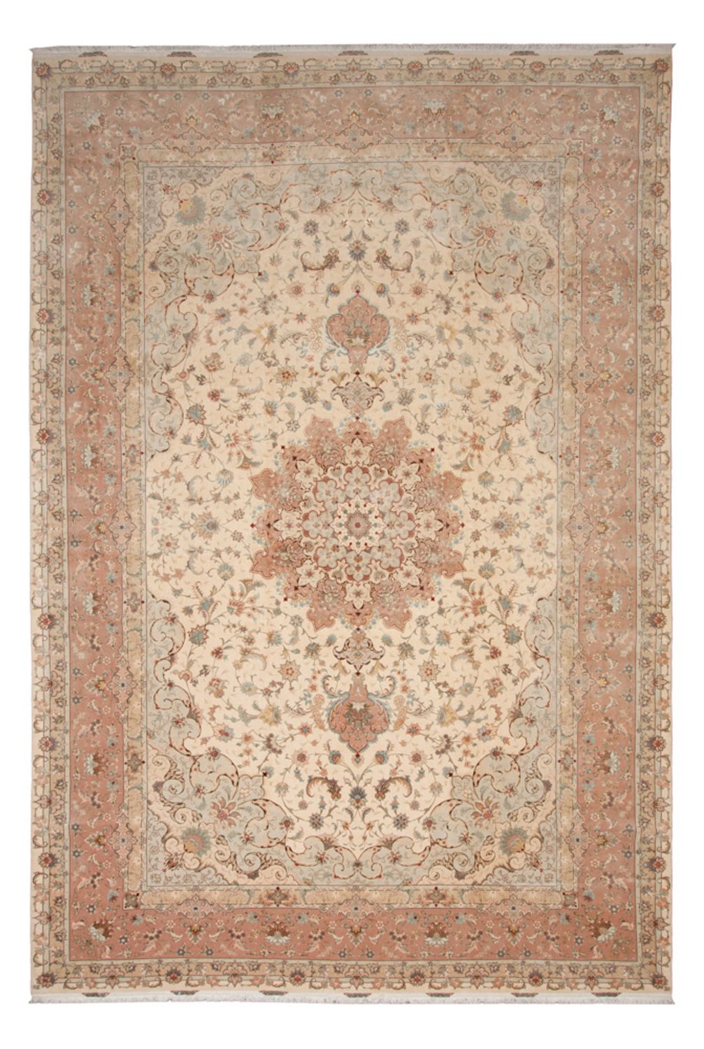 Alfombra Persa - Tabriz - Prima - 600 x 394 cm - beige