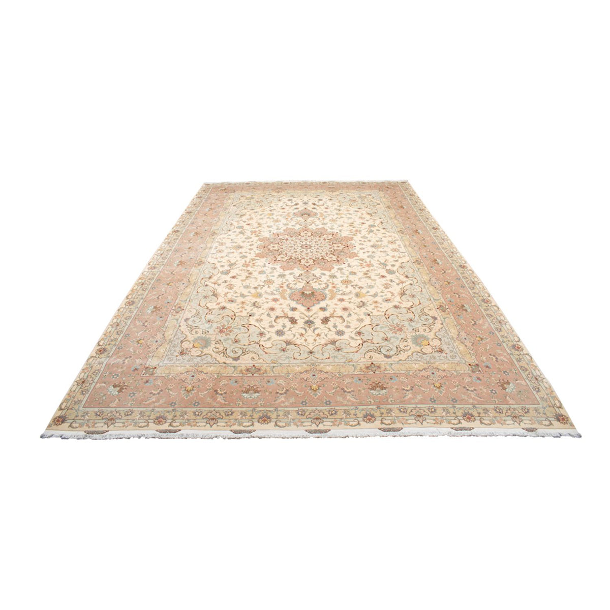Alfombra Persa - Tabriz - Prima - 600 x 394 cm - beige
