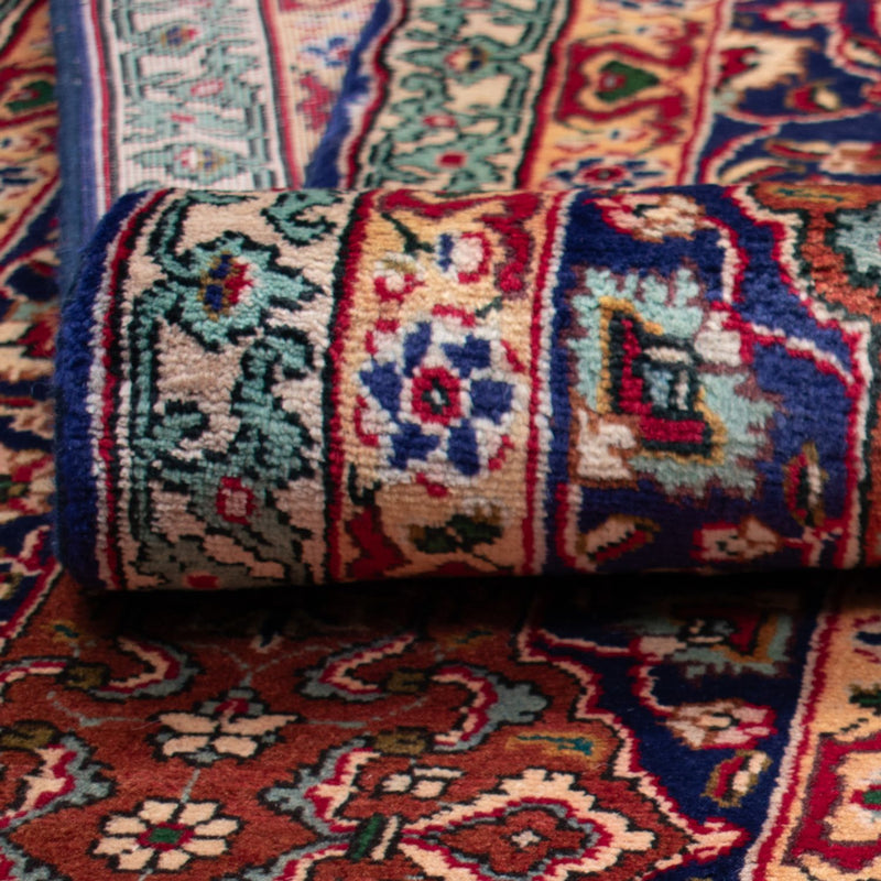 Alfombra persa - Tabriz - 440 x 354 cm - azul oscuro