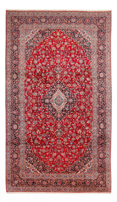 Alfombra persa - Keshan - 525 x 302 cm - rojo
