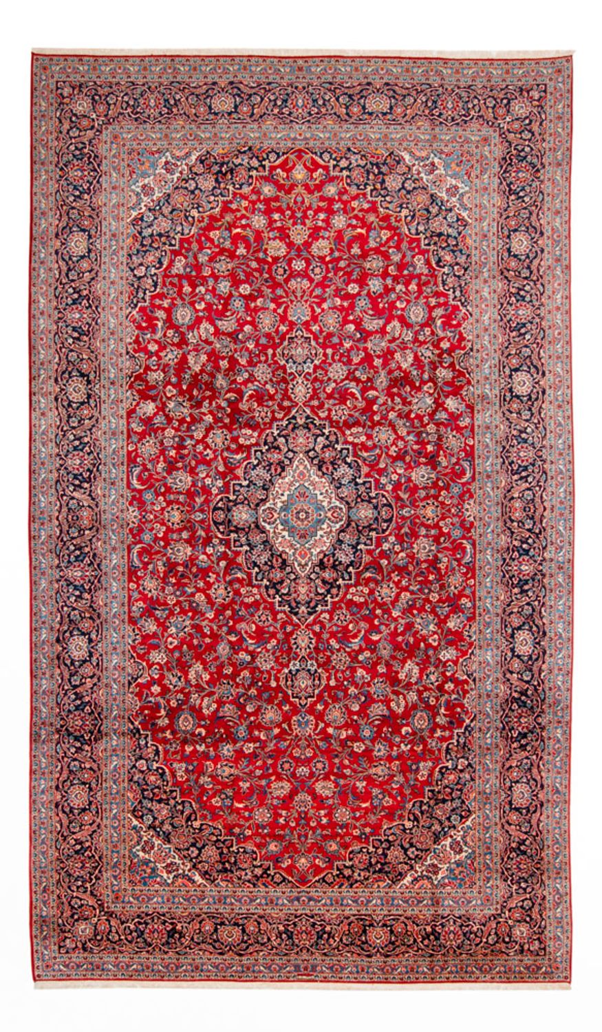 Alfombra persa - Keshan - 525 x 302 cm - rojo