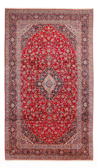 Alfombra persa - Keshan - 525 x 302 cm - rojo