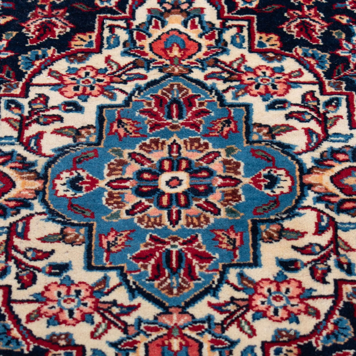 Alfombra persa - Keshan - 525 x 302 cm - rojo