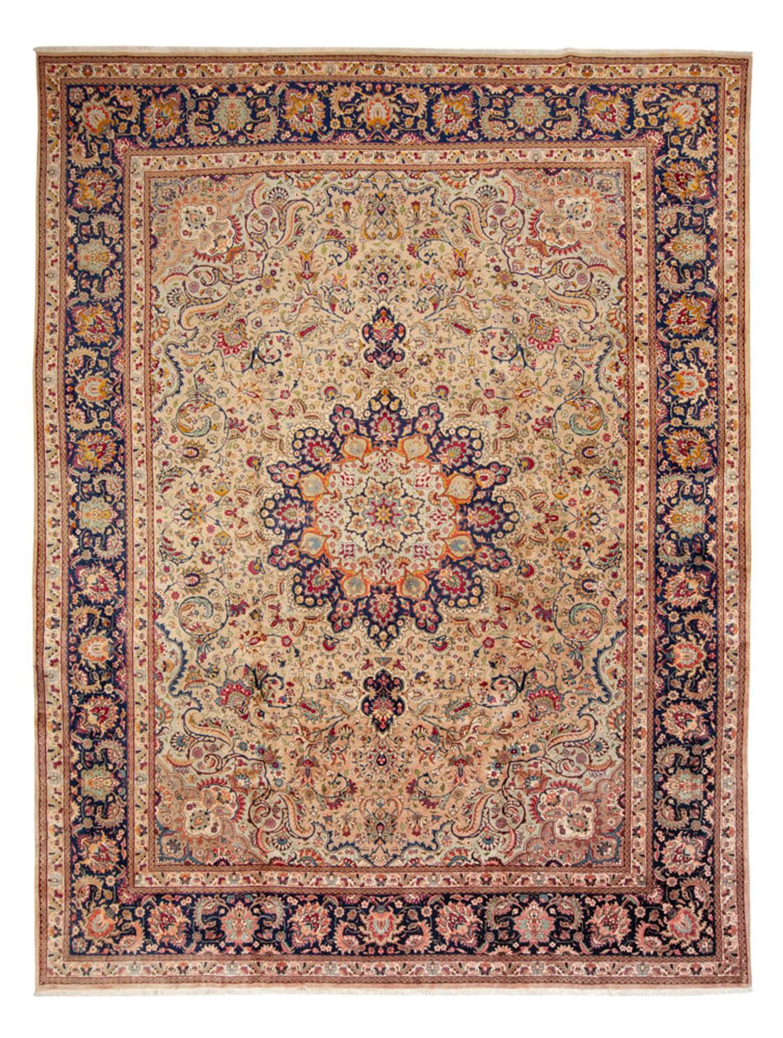 Alfombra persa - Tabriz - 490 x 360 cm - beige