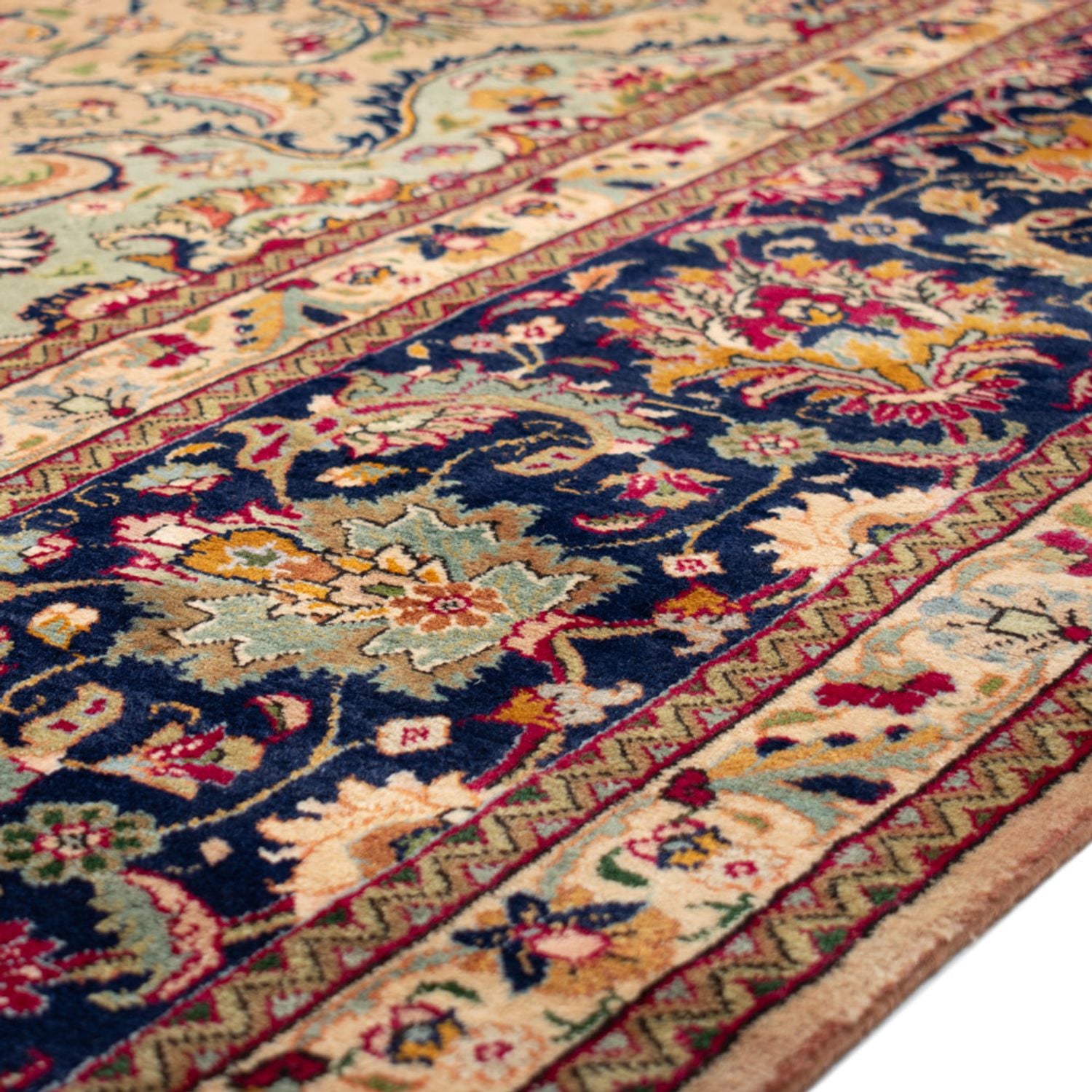 Alfombra persa - Tabriz - 490 x 360 cm - beige