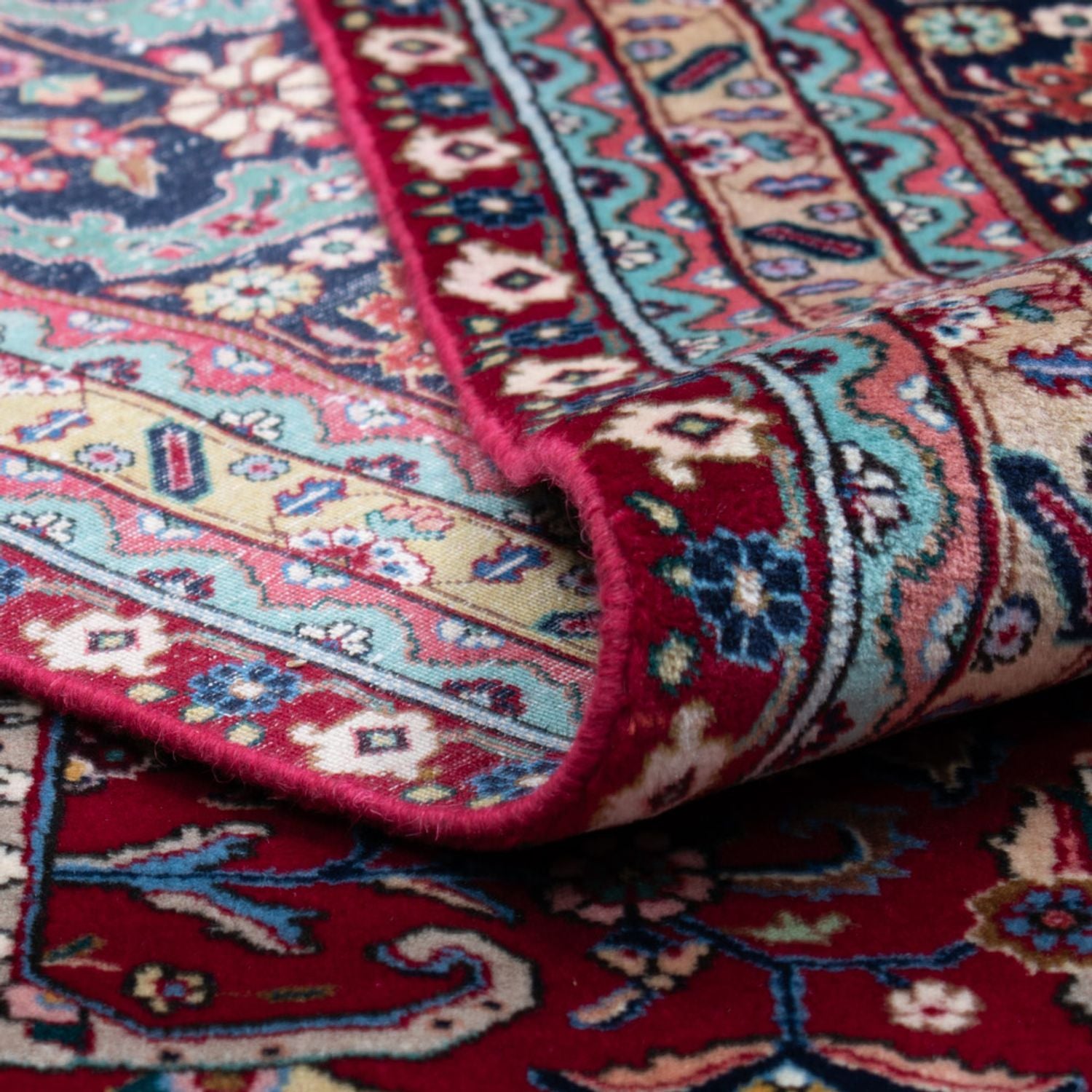 Alfombra persa - Tabriz - 525 x 350 cm - rojo