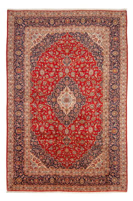 Alfombra persa - Keshan - 467 x 296 cm - rojo