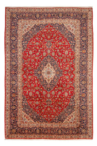 Alfombra persa - Keshan - 467 x 296 cm - rojo