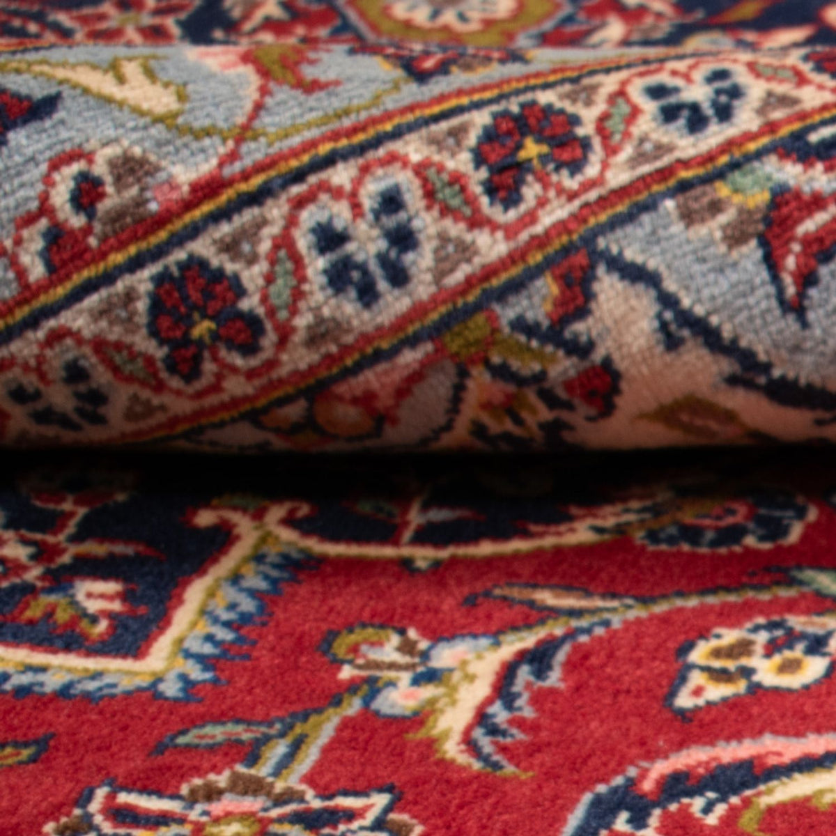 Alfombra persa - Keshan - 467 x 296 cm - rojo