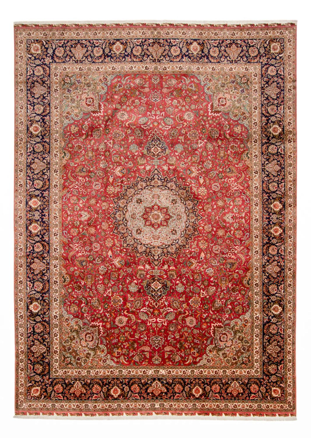 Alfombra Persa - Tabriz - Real - 488 x 360 cm - rojo