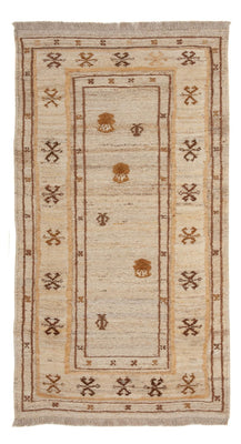 Alfombra Gabbeh - Persa - 142 x 73 cm - beige