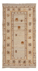 Gabbeh Persa Alfombra 142x73cm - Perserteppich Wollteppich