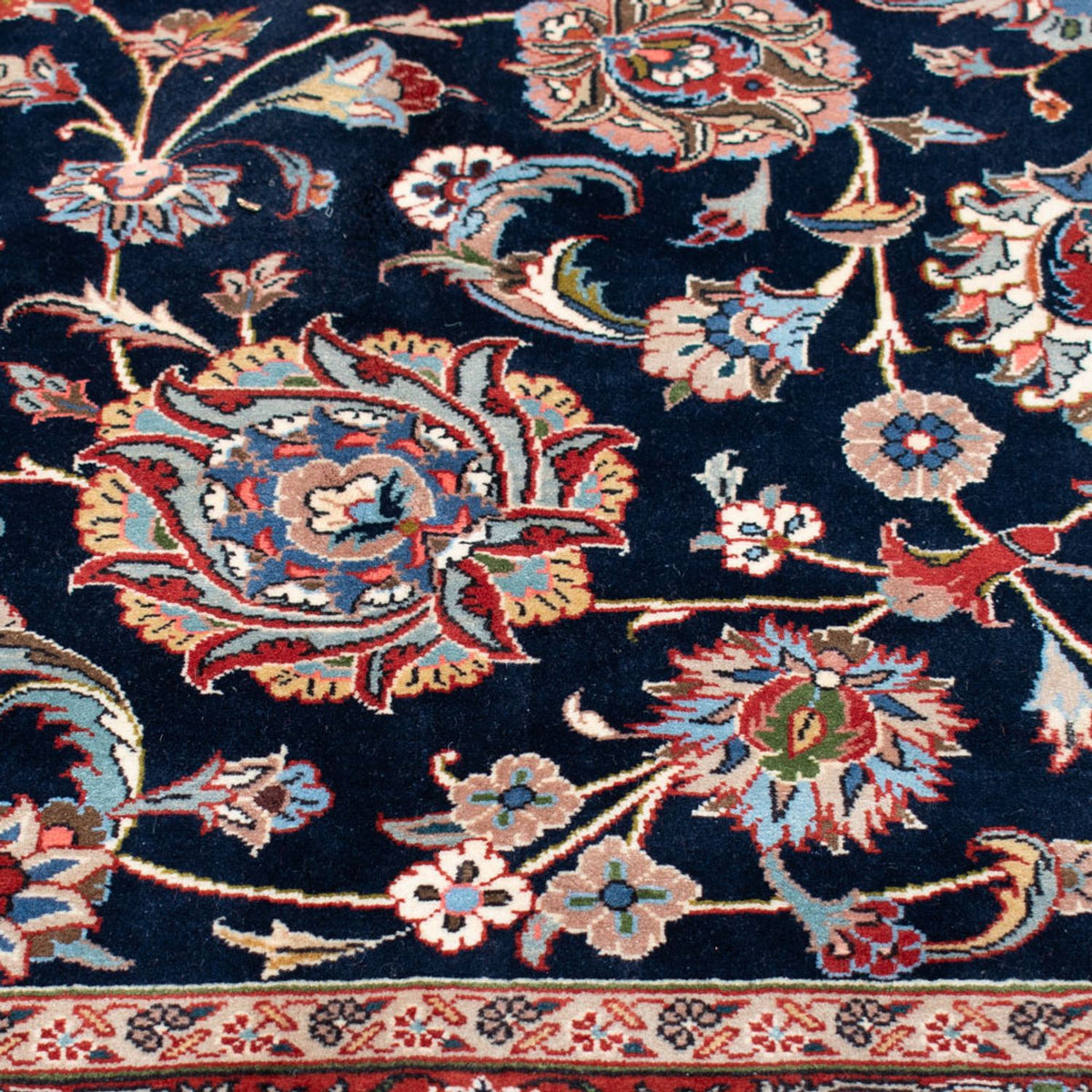 Alfombra persa - Clásica cuadrado  - 388 x 388 cm - azul oscuro