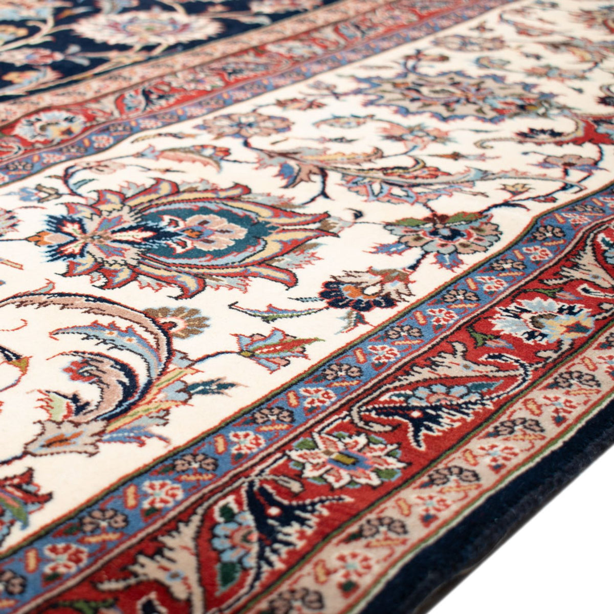 Alfombra persa - Clásica cuadrado  - 388 x 388 cm - azul oscuro