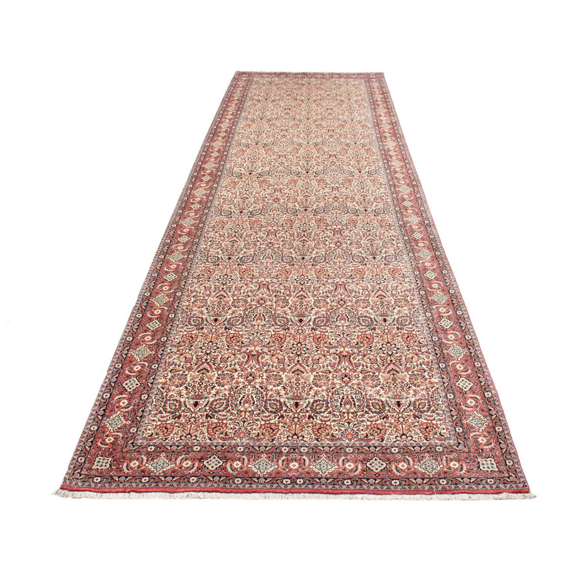 Alfombra persa - Bidjar - 683 x 204 cm - beige