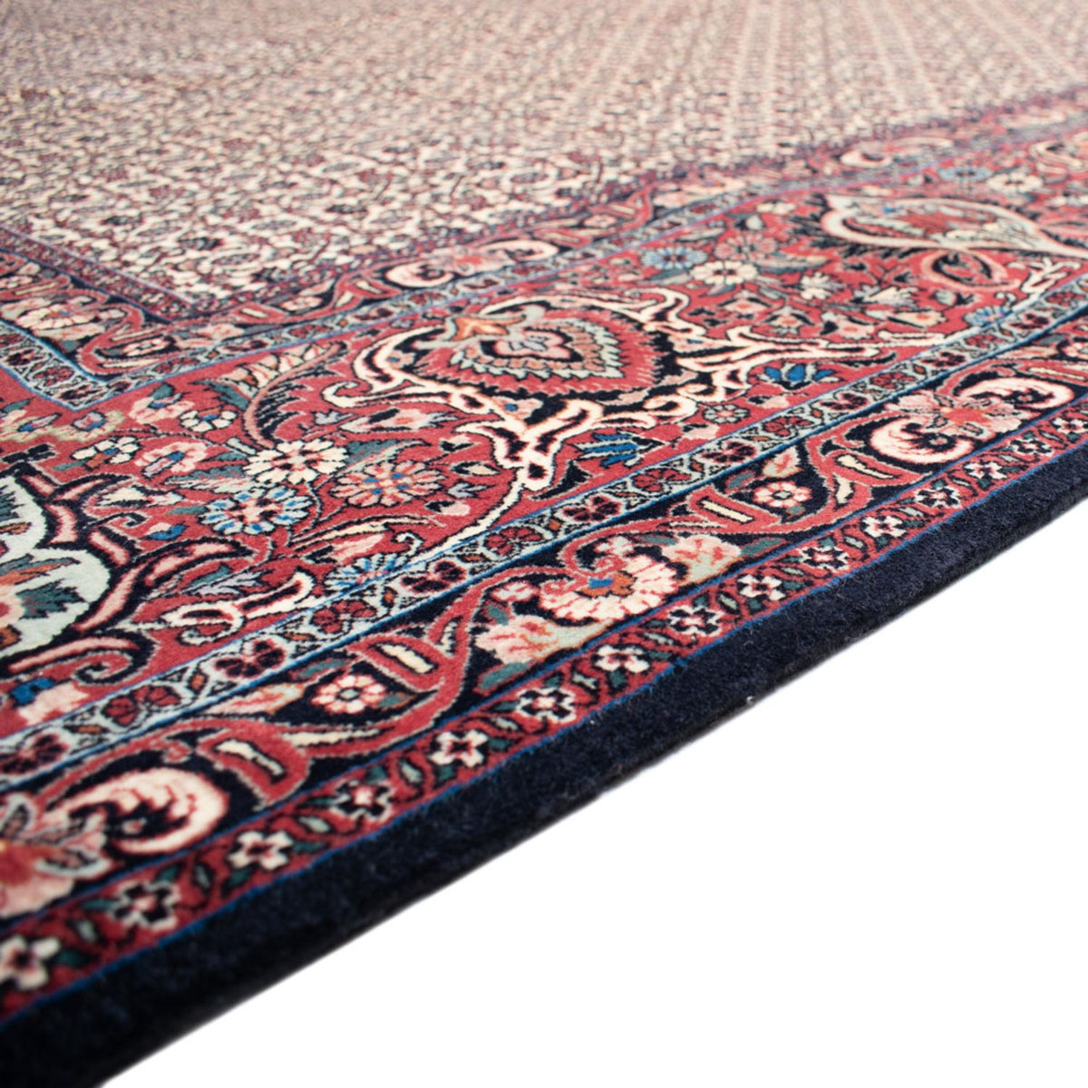 Alfombra persa - Bidjar cuadrado  - 366 x 348 cm - beige