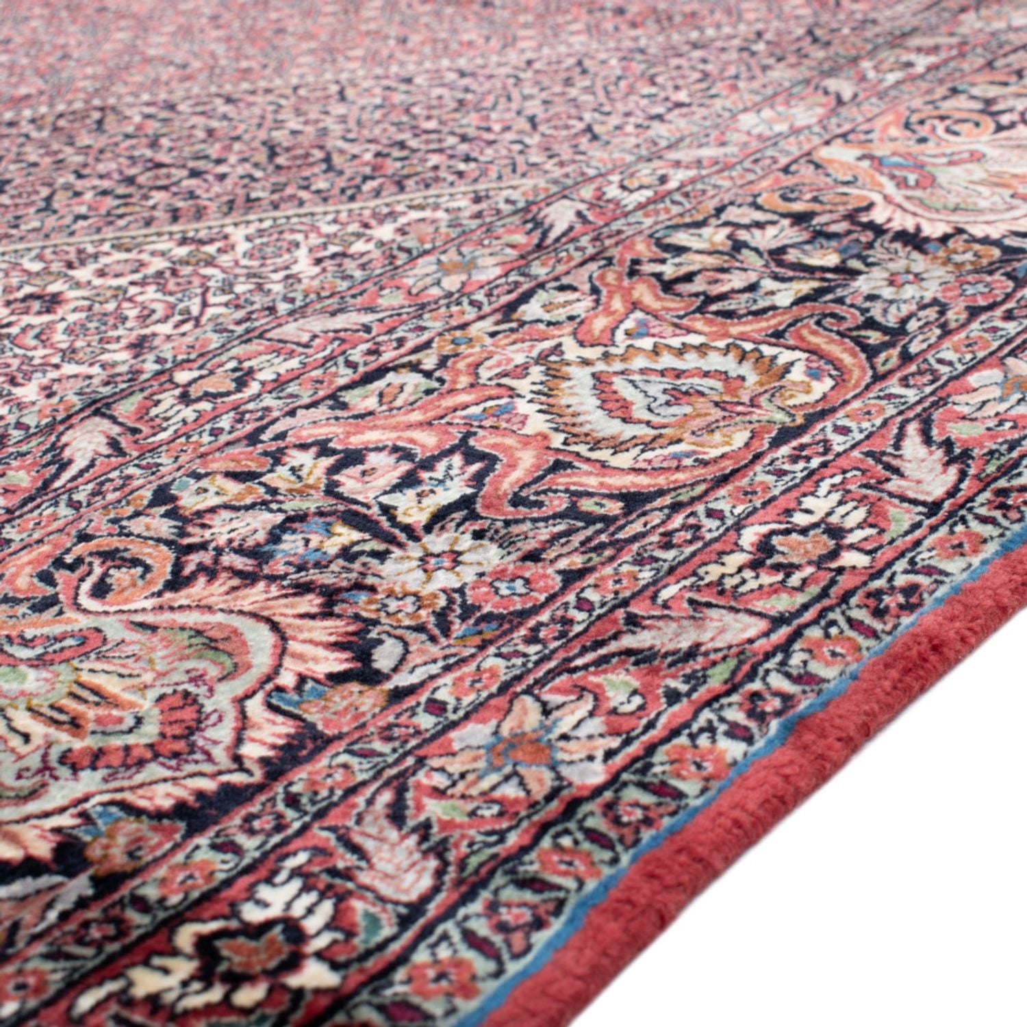 Alfombra persa - Bidjar cuadrado  - 359 x 355 cm - marrón
