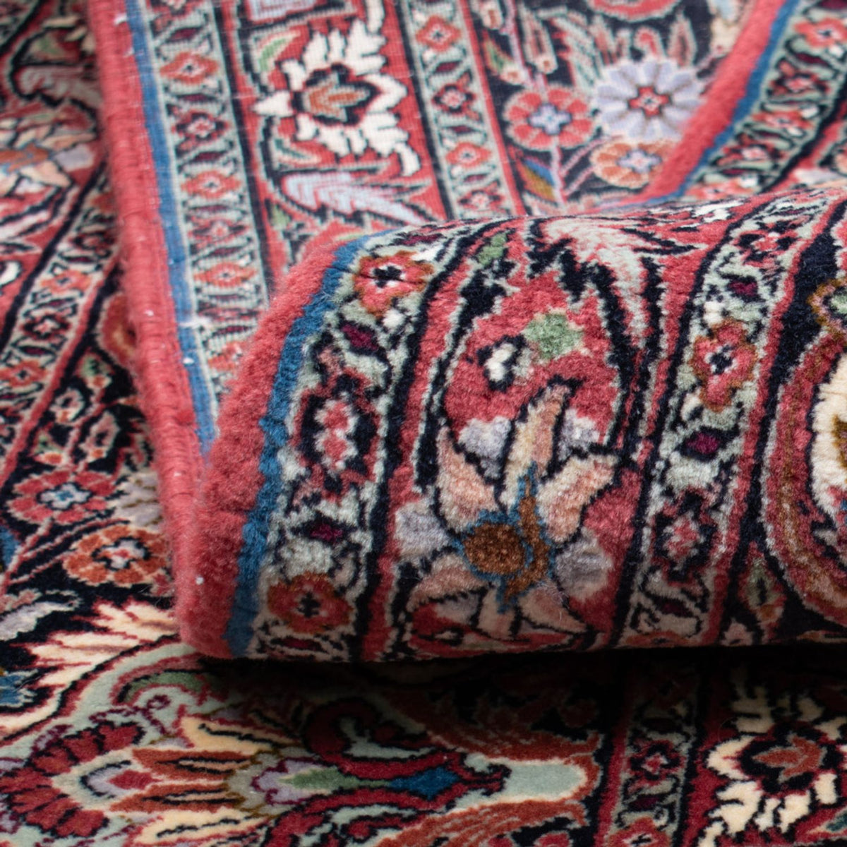 Alfombra persa - Bidjar cuadrado  - 359 x 355 cm - marrón