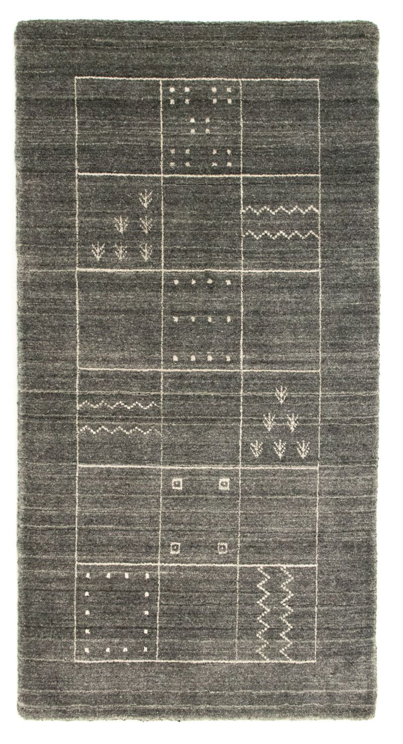 Alfombra Vintage - 140 x 70 cm - gris