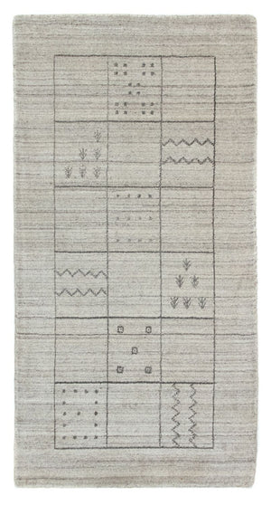 Alfombra Vintage - 140 x 70 cm - plata