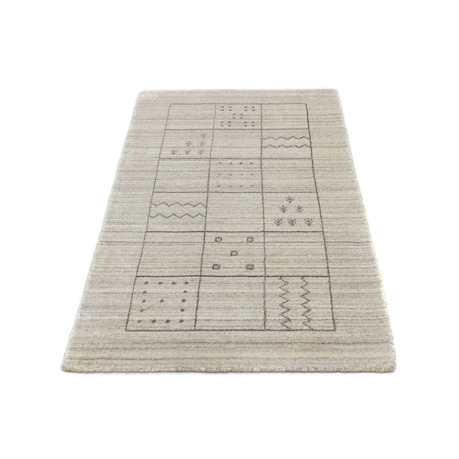 Alfombra Vintage - 140 x 70 cm - plata