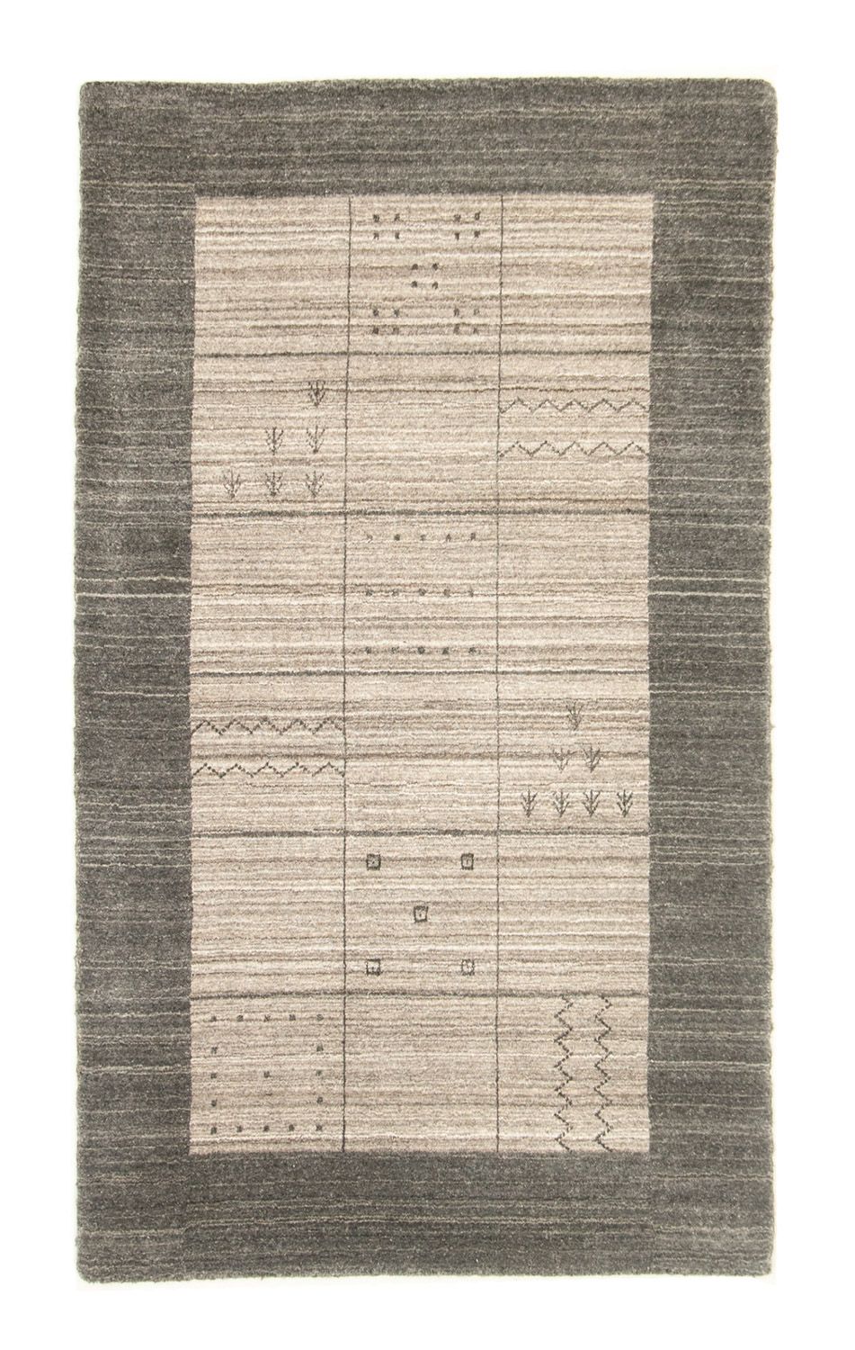 Alfombra Vintage - 160 x 90 cm - gris