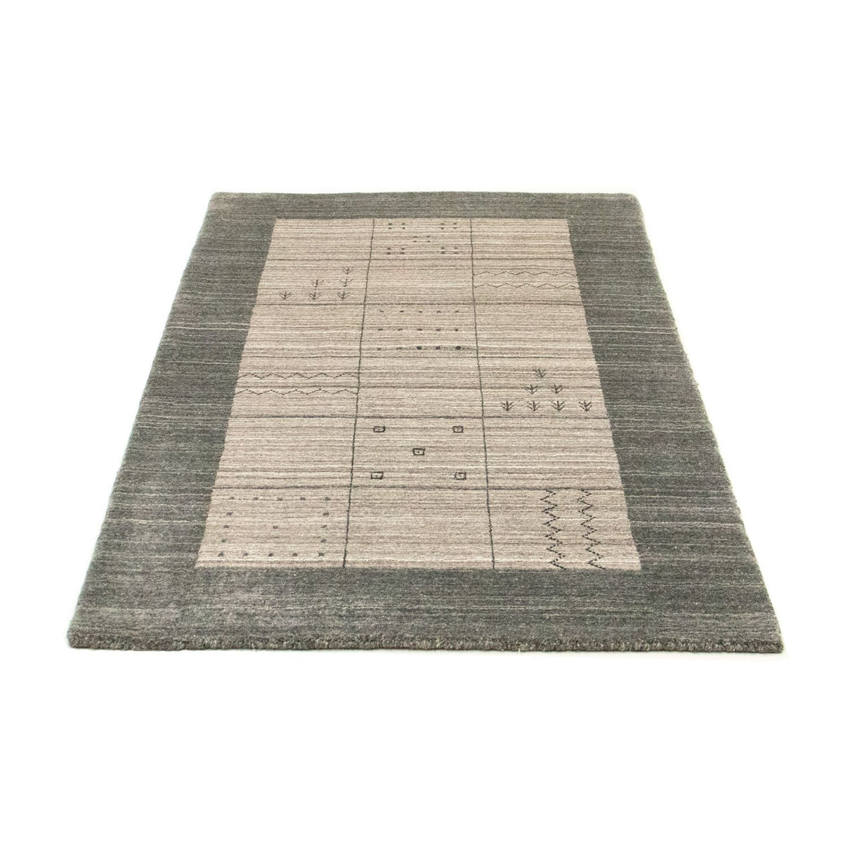 Alfombra Vintage - 160 x 90 cm - gris