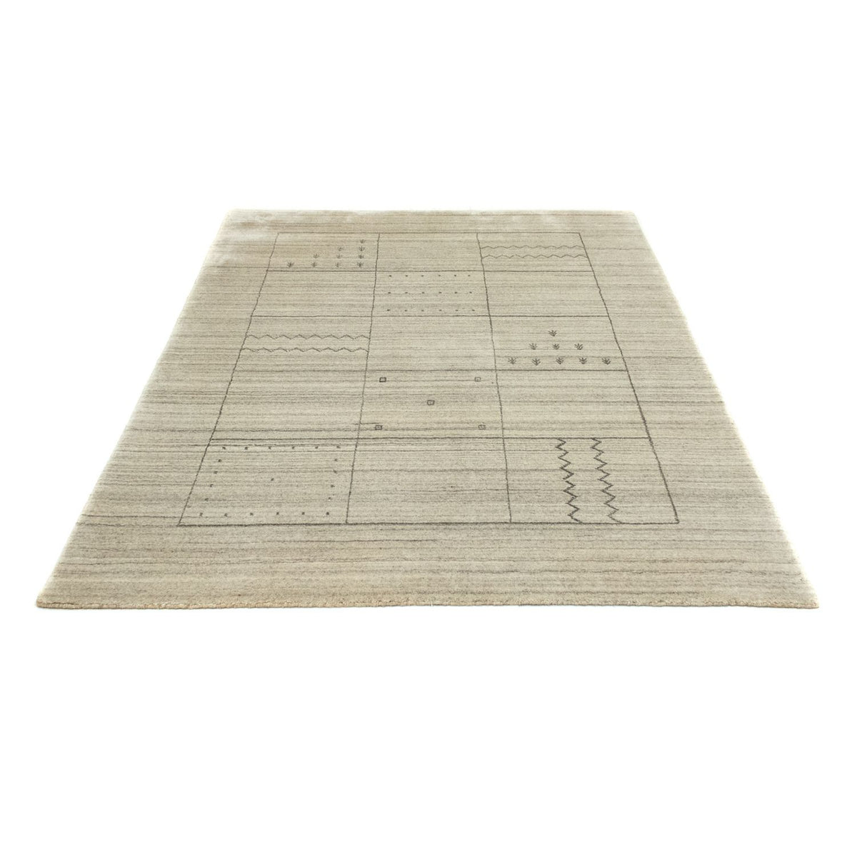 Alfombra Vintage - 200 x 140 cm - beige