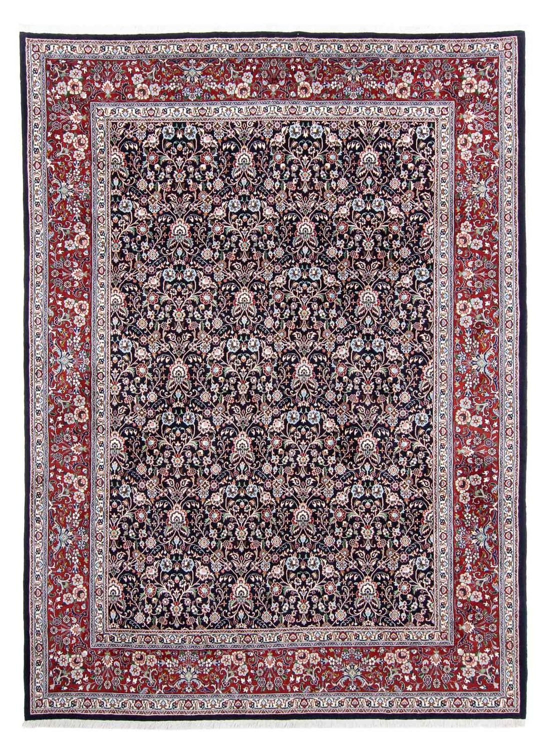 Alfombra persa - Clásica - 335 x 246 cm - azul oscuro