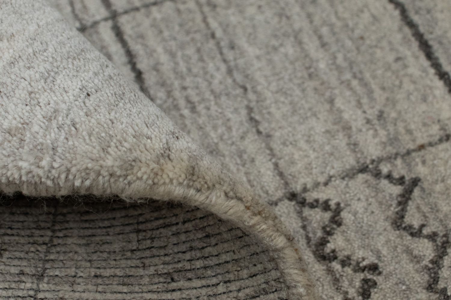 Alfombra Vintage - 90 x 60 cm - plata