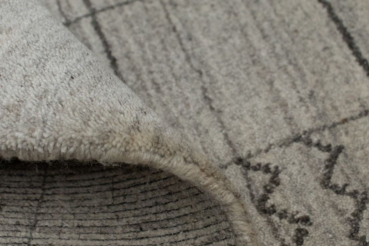 Alfombra Vintage - 90 x 60 cm - plata