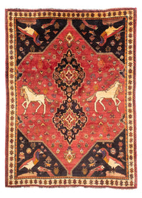 Alfombra persa - Nómada - 272 x 200 cm - rojo