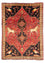 Alfombra persa - Nómada - 272 x 200 cm - rojo