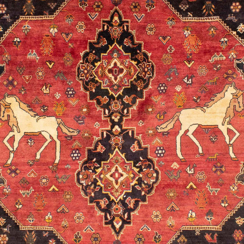 Alfombra persa - Nómada - 272 x 200 cm - rojo