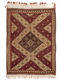 Alfombra Kelim - Oriental - 230 x 167 cm - multicolor