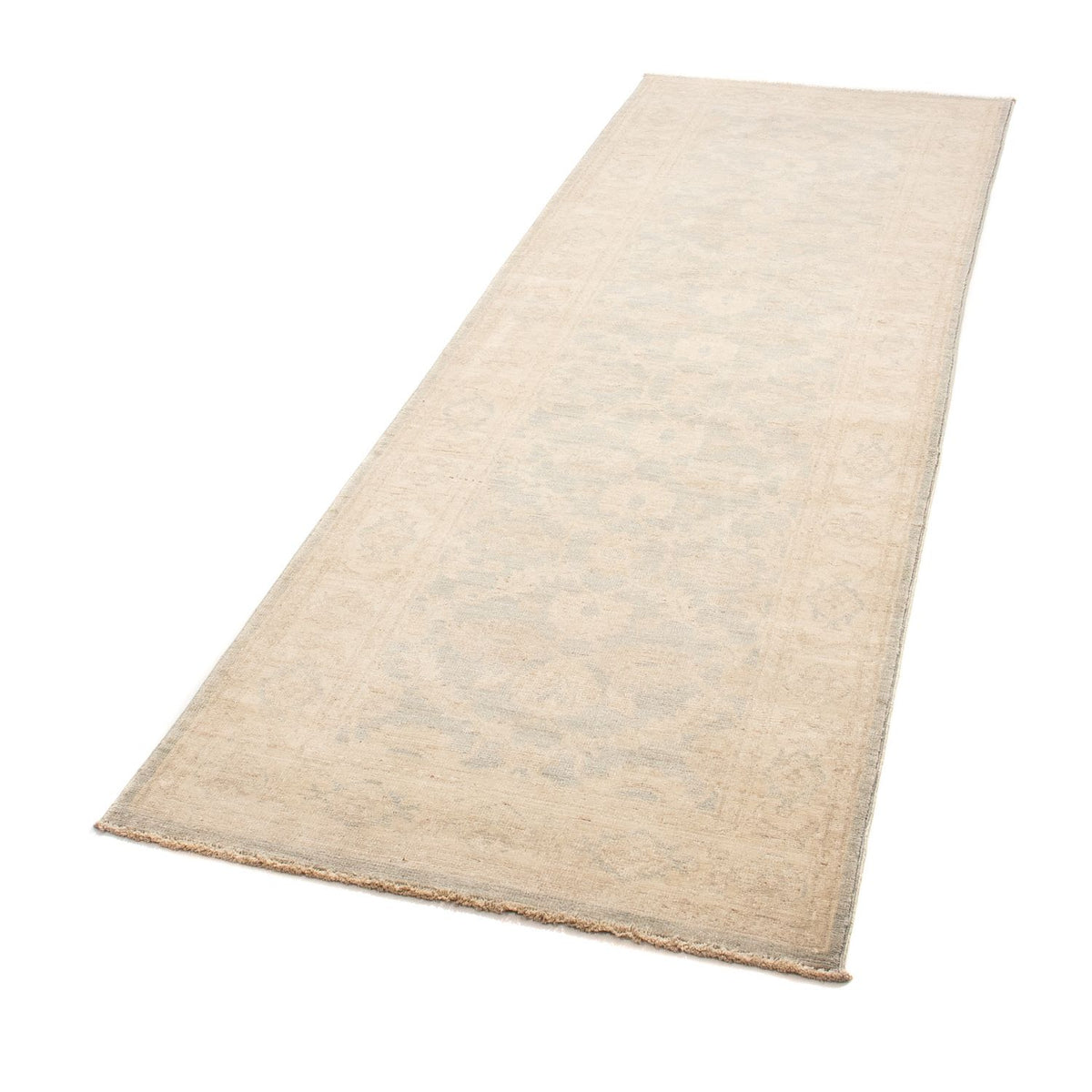 Alfombra de pasillo Alfombra Ziegler - 244 x 76 cm - beige