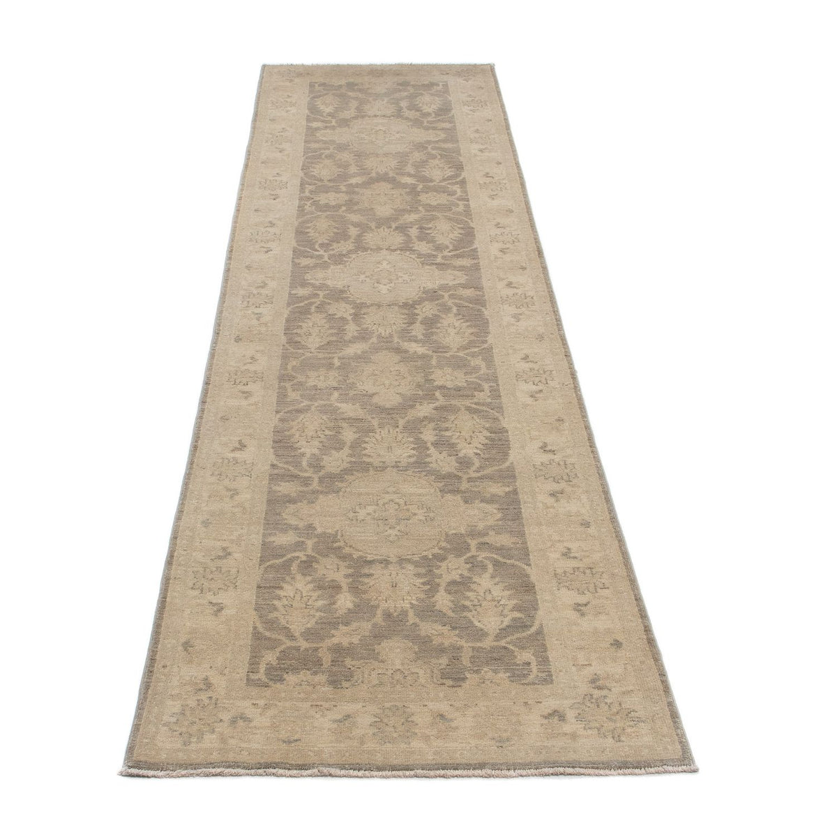 Alfombra de pasillo Alfombra Ziegler - 304 x 76 cm - beige
