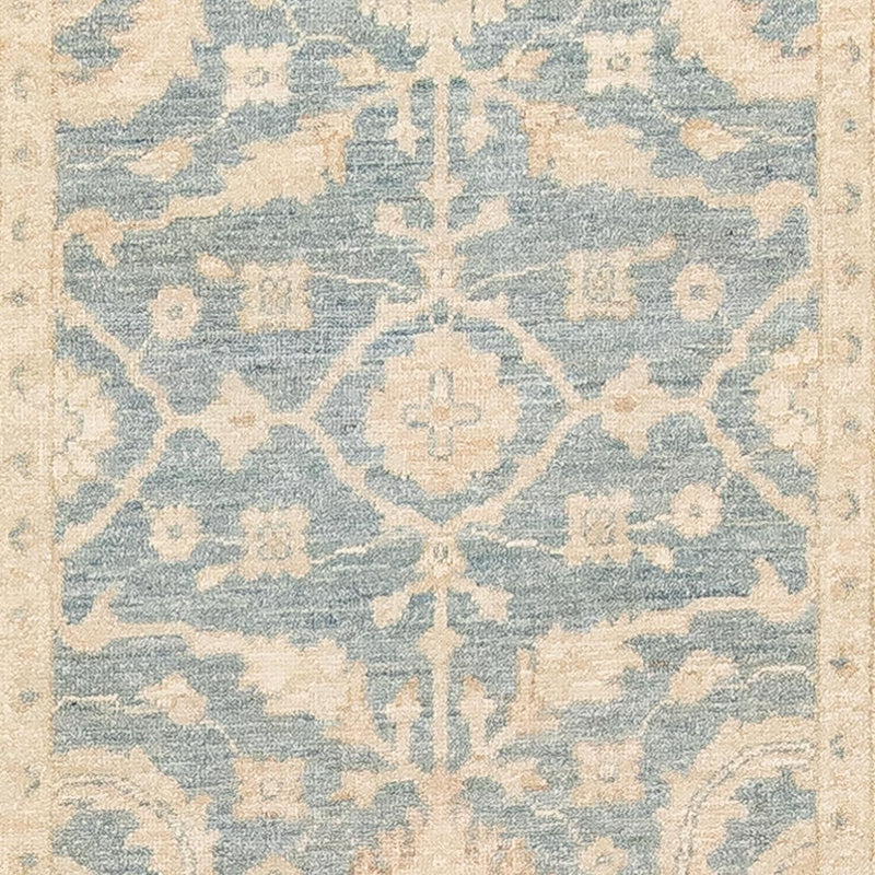 Alfombra de pasillo Alfombra Ziegler - 300 x 80 cm - azul claro