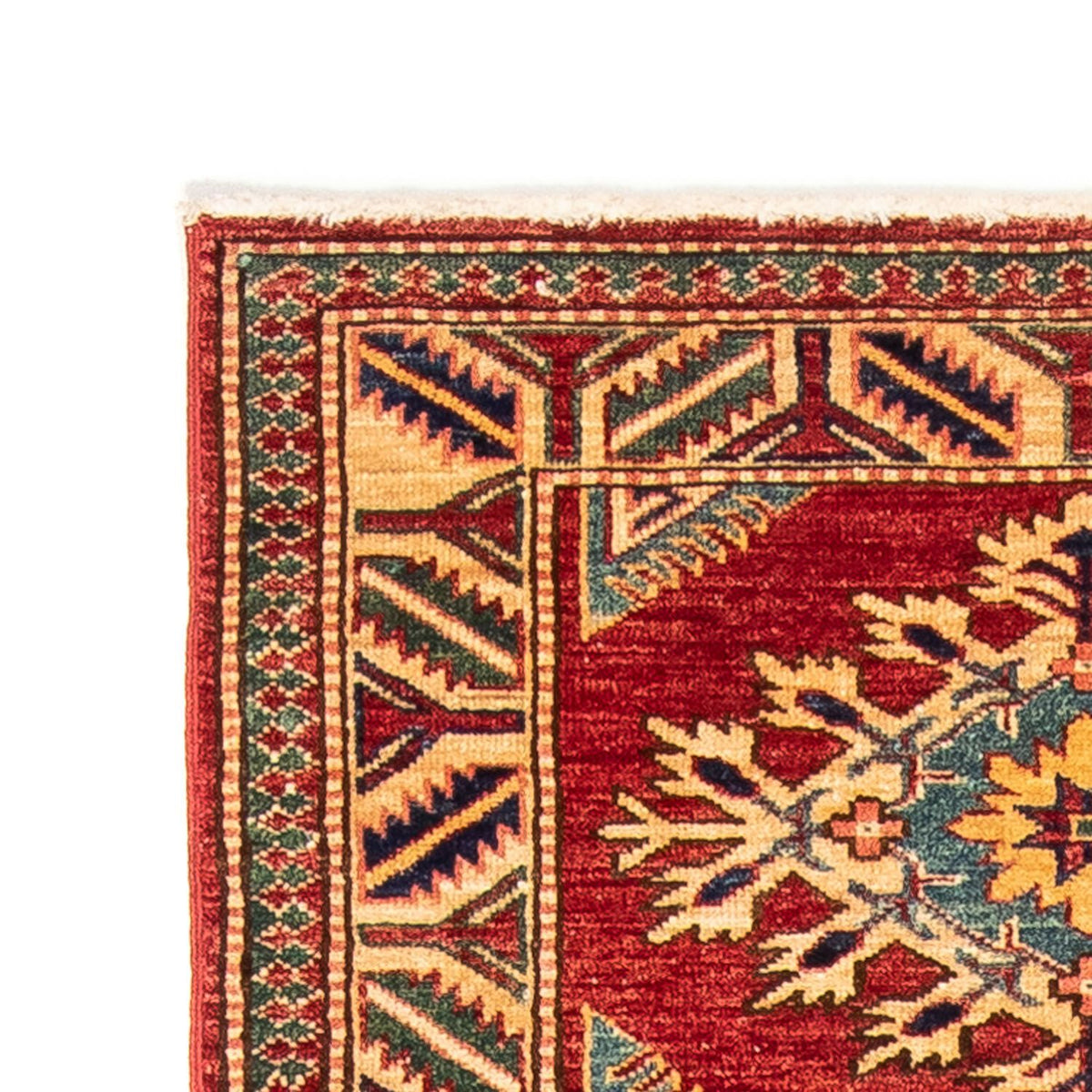 Alfombra de pasillo Alfombra Ziegler - Kazak - 232 x 78 cm - rojo