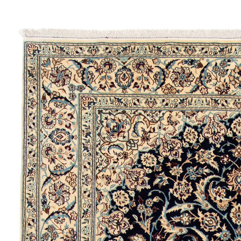 Alfombra persa - Nain - 302 x 199 cm - negro