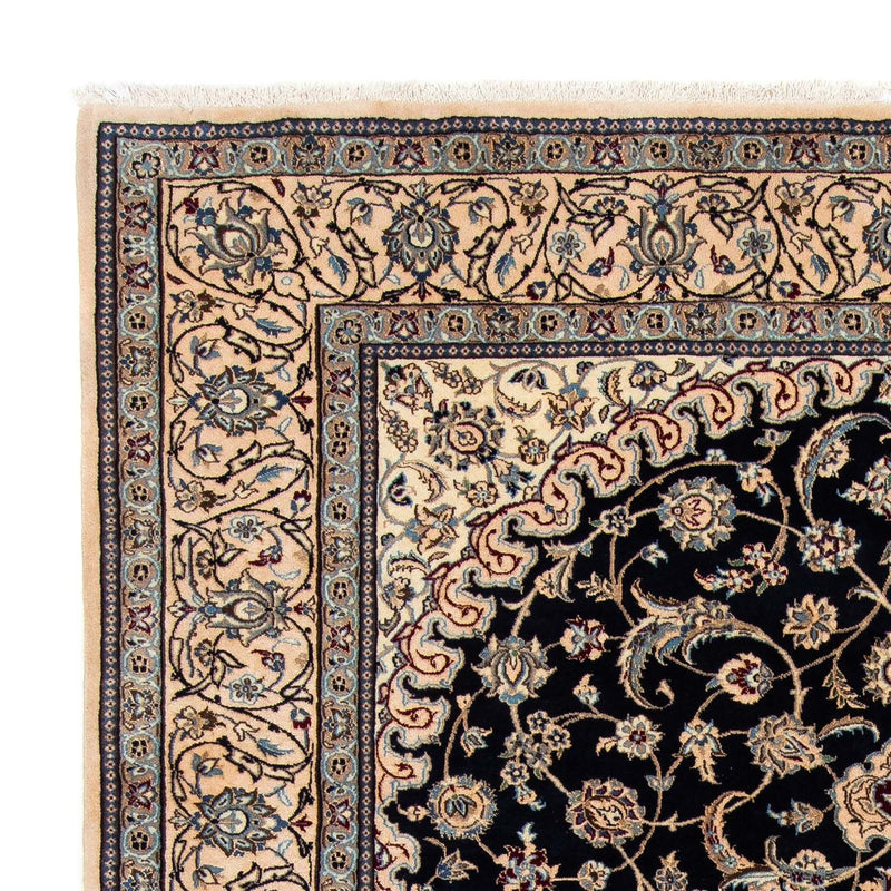 Alfombra persa - Nain - 290 x 204 cm - negro