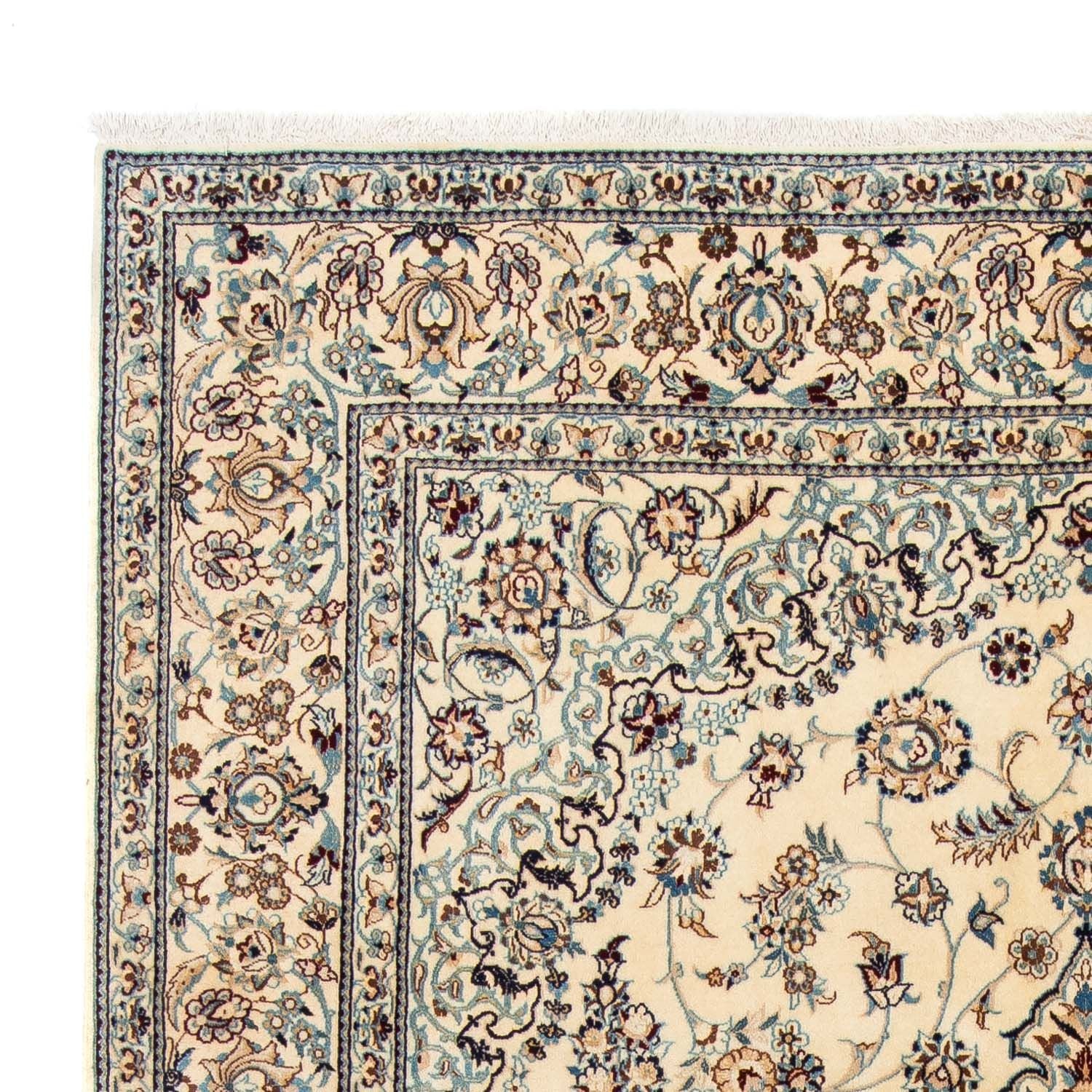 Alfombra persa - Nain - 293 x 199 cm - beige