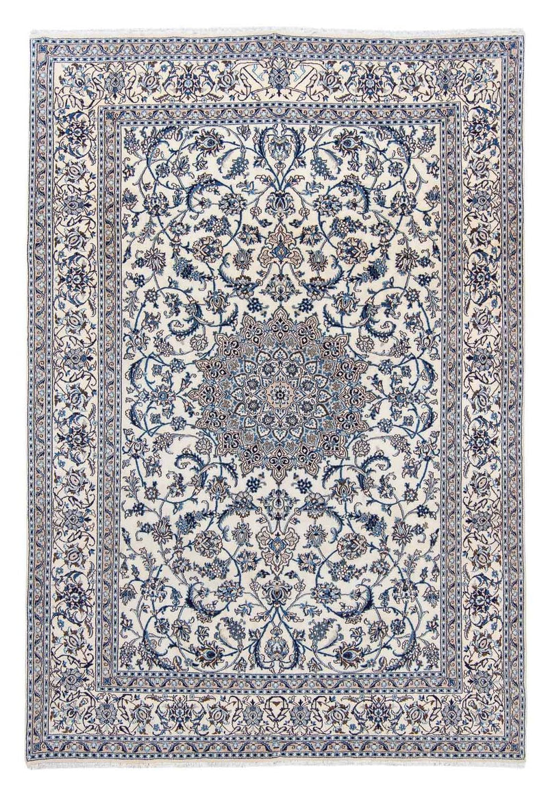 Alfombra persa - Nain - 291 x 199 cm - beige