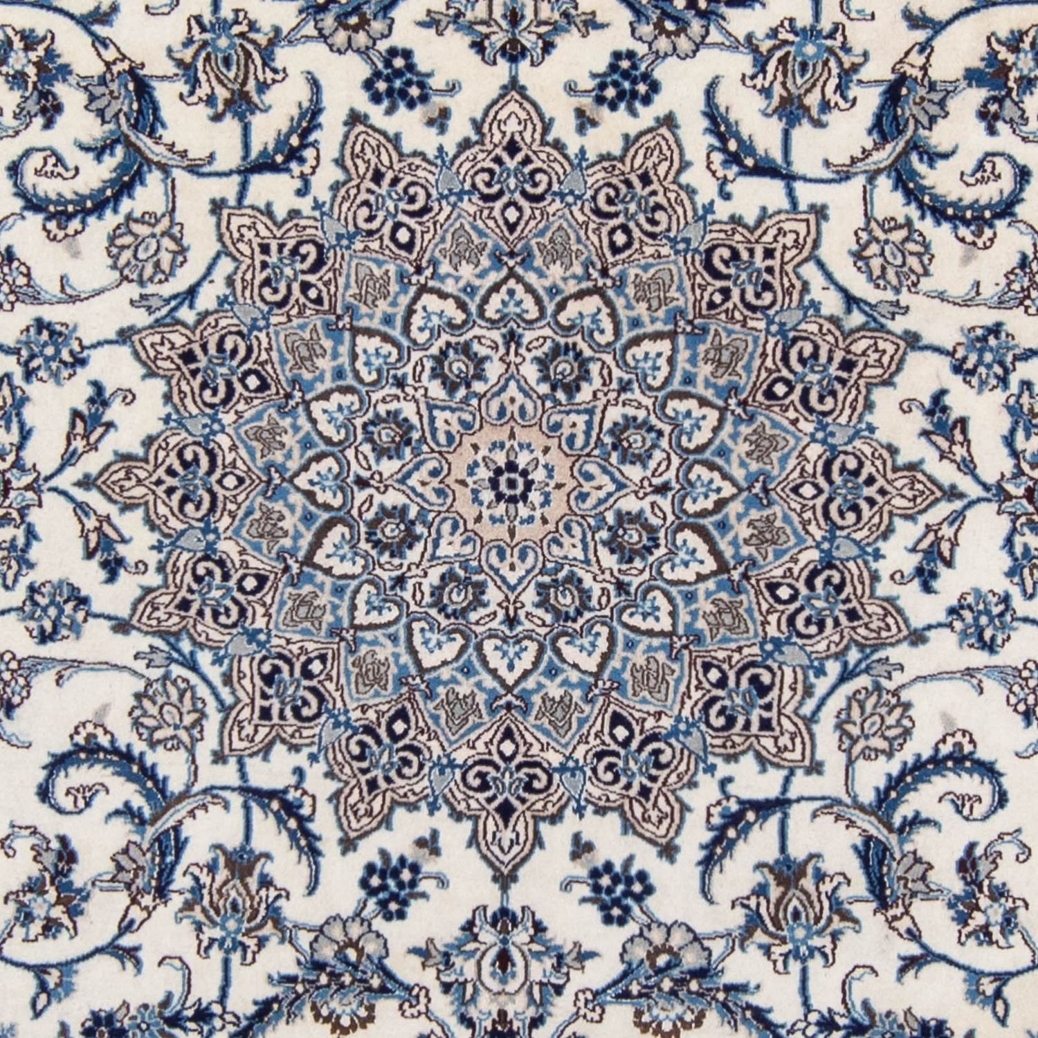 Alfombra persa - Nain - 291 x 199 cm - beige