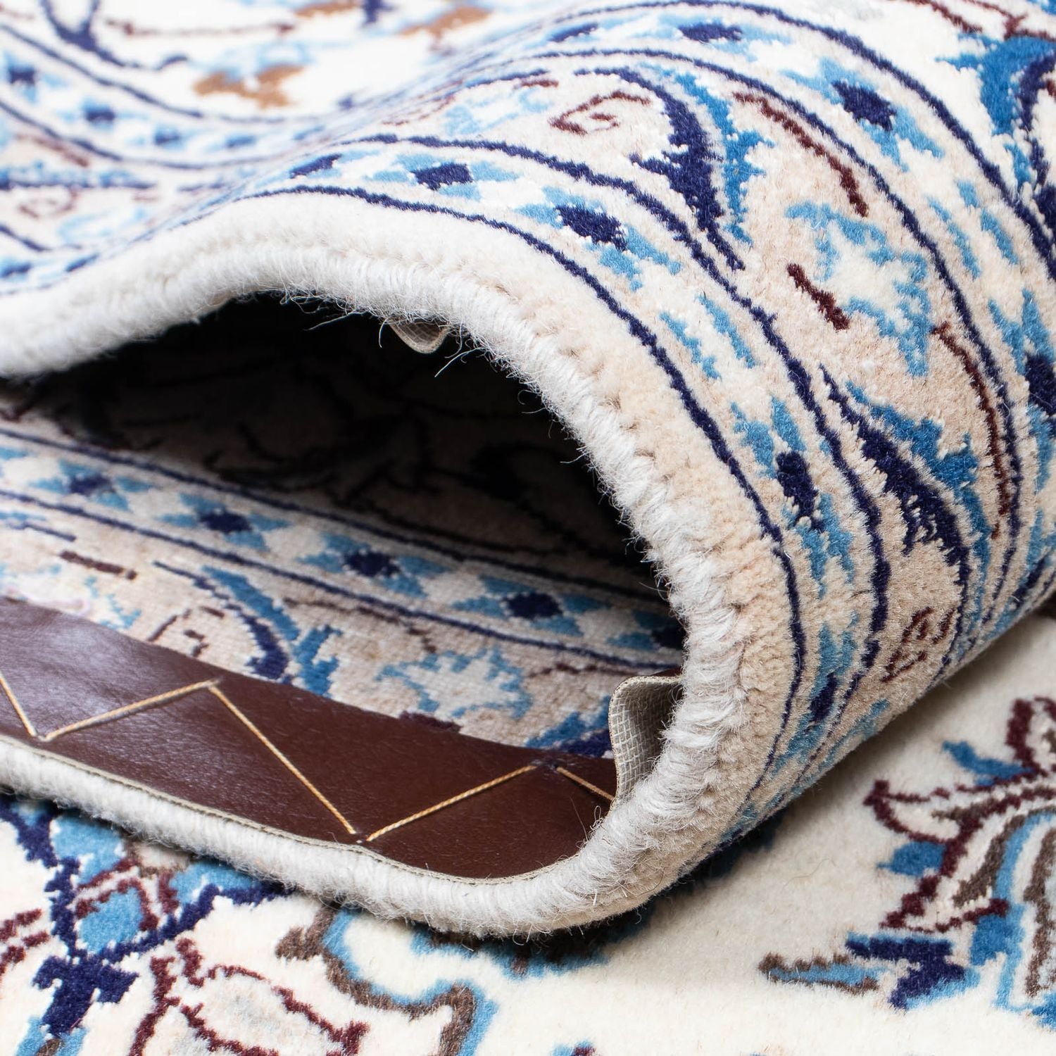 Alfombra persa - Nain - 291 x 199 cm - beige