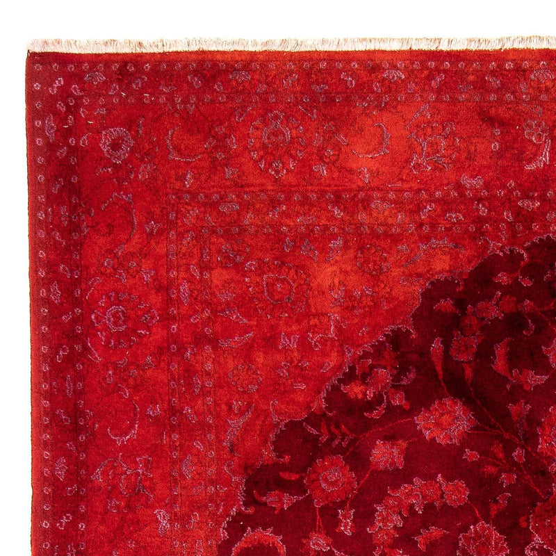 Alfombra persa - Nain - 288 x 195 cm - rojo oscuro