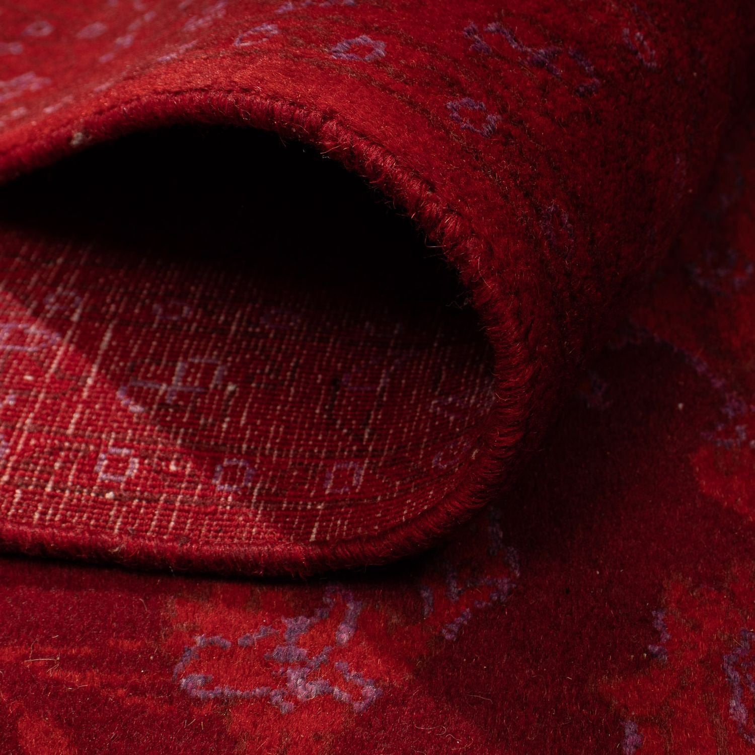Alfombra persa - Nain - 288 x 195 cm - rojo oscuro