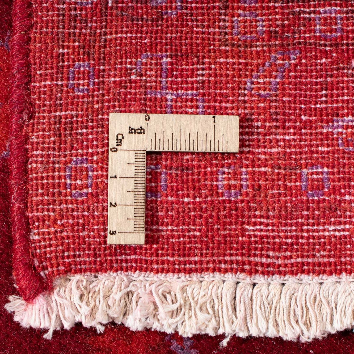 Alfombra persa - Nain - 288 x 195 cm - rojo oscuro