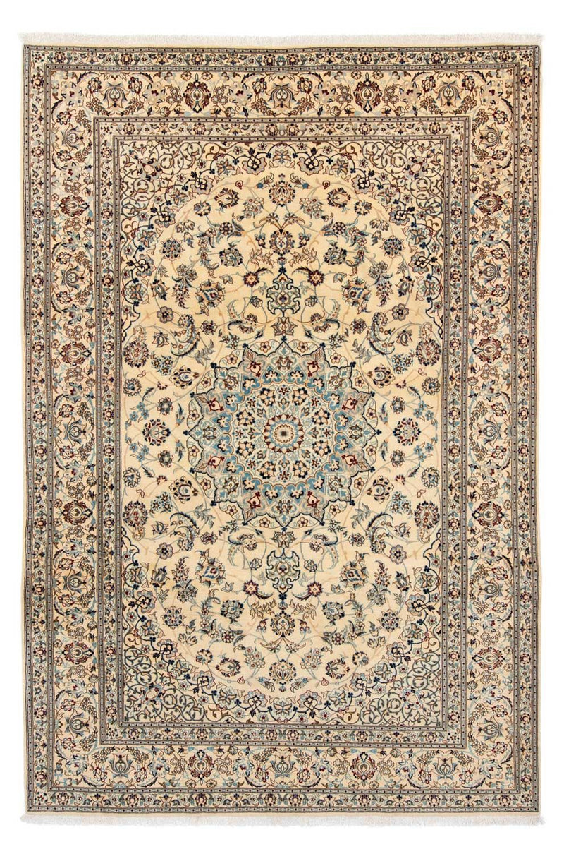 Alfombra persa - Nain - 299 x 199 cm - beige